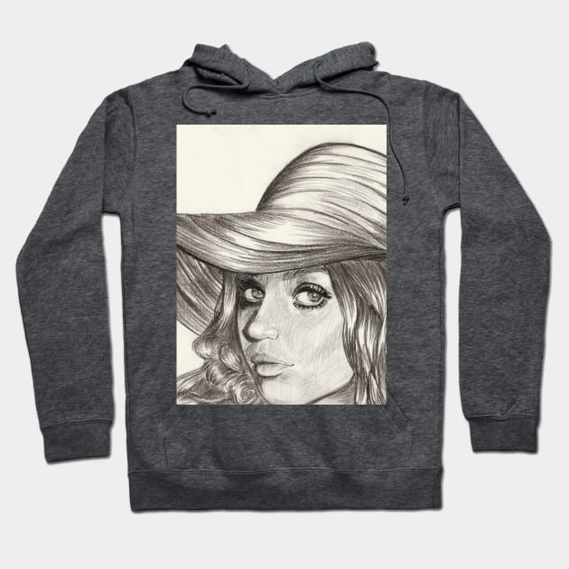 Mila Kunis Hoodie by Svetlana Pelin